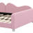 Upholstered Daybed With Cloud-Shaped Backrest-339430096