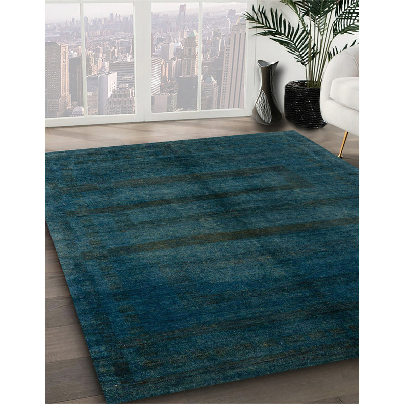 Abstract Indoor Rug, Square 8'