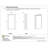 Standard Foster Plinth Block with Beveled Edge-40320025