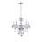 Broadmere 5 - Light Iron Dimmable Chandelier