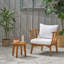 Chaise de patio avec coussins Reinhardt