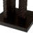 Side Table Bravon Ebony Oak Veneer