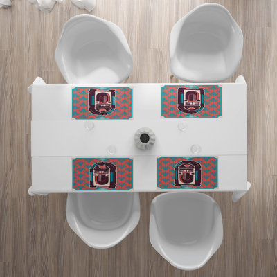 Polyester Abstract Rectangle Placemat