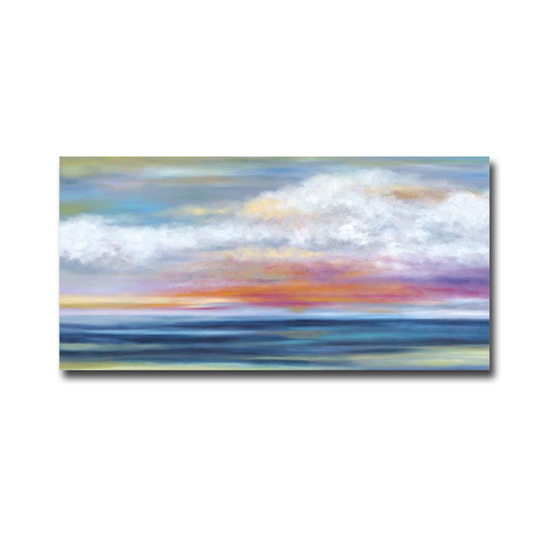 « colors over water », reproduction d’impression sur toile tendue