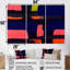 «Midnight Melody Retro 70S», impression d'art mural abstrait-108313906-108313908