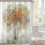 Rideau de douche Colorful Tree