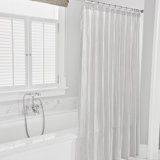 Blass Ticking Striped Shower Curtain