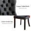 Chaises de salle à manger capitonnées Kilee-1373718907