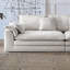 Canapé modulaire en coton et lin blanc-78325866-78325863