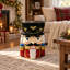 Tabouret Casse-Noisette Soldat de 46 cm de hauteur, table d'appoint figurine de Noël, siège décoratif, statuette figurine créative pour intérieur et extérieur