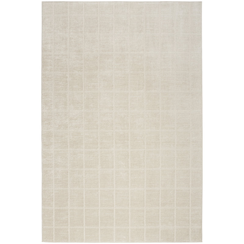 Avishek Geometric Indoor Rug, Rectangle 6' x 9'