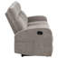 Camecia Chenille Upholstered Manual Reclining Sofa Sand-1758352141