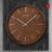 QXA765BLH Wall Clock, Brown-50516967