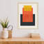 Impression d'art mural encadré «Overlapsing géométrie 10» par Norvin Wood-557830125-557829911-557830122