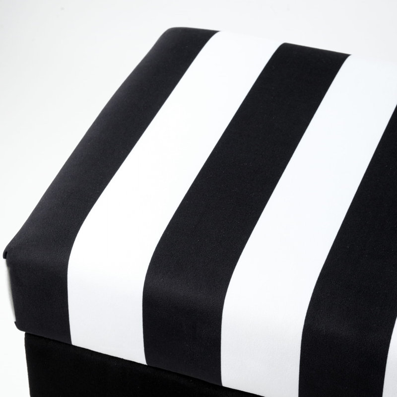 Upholstered Storage Bench, H47 x W100 x D30cm