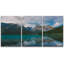 Nature, paysage, montagne, vert, forêt, lac, réflexion, nature sauvage, photographie, art moderne, rustique-102298906-102298907
