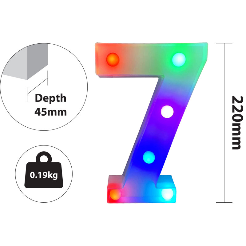 Cayce 9" LED Sign