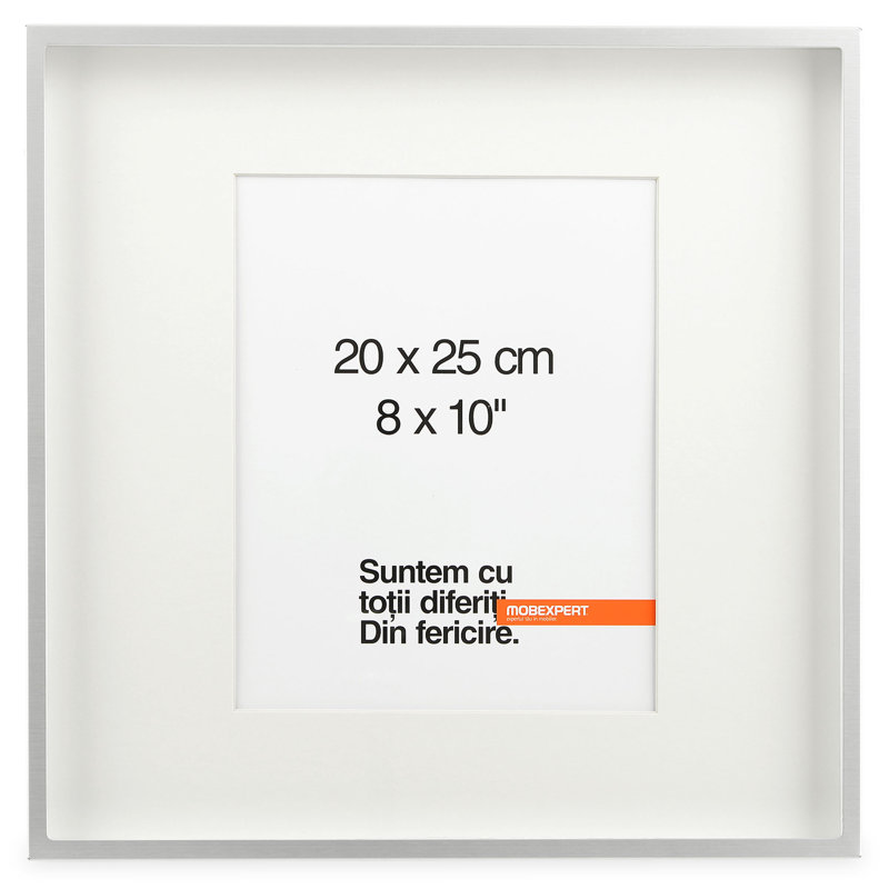 White Metal Picture Frame