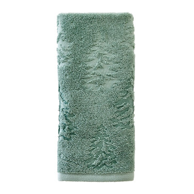 WISPY TREES JACQUARD HAND-SAGE