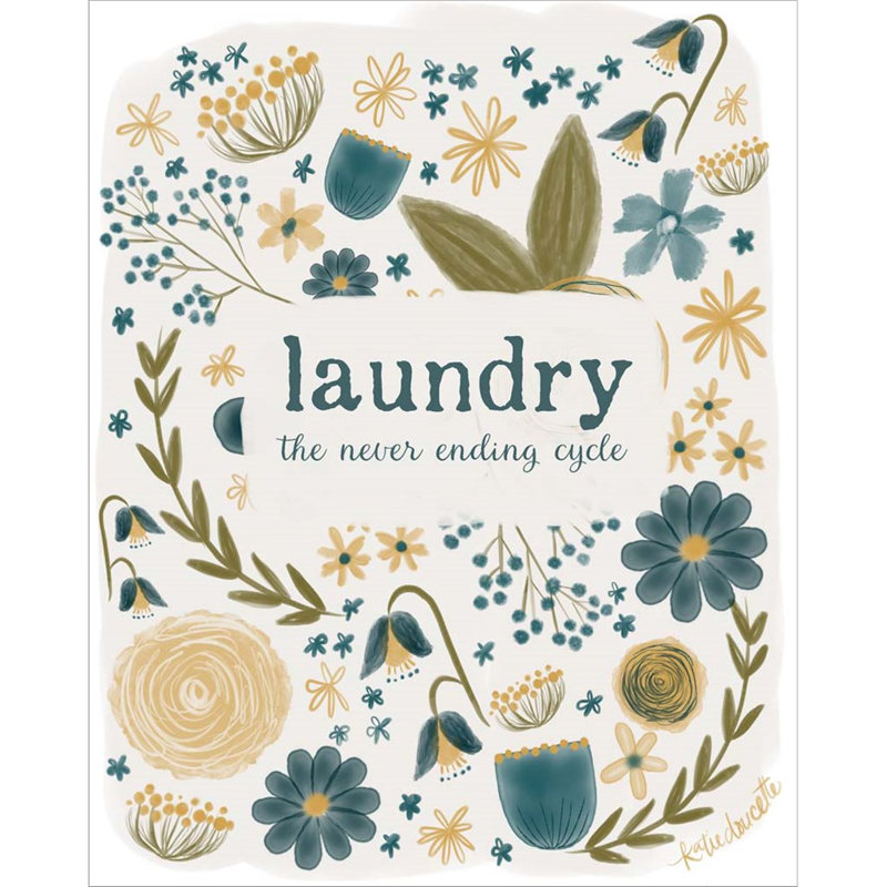«Laundry Cycle» par Katie Doucette, art mural sur toile