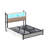 Tryston Bed Frame With Bookcase Headboard-1734586750-1741736392