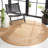 Casas Natural Fiber Flat Weave Jute Solid Color Rug-479736016