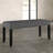 Fabric Dining Bench with Nailhead Trim-1047957632