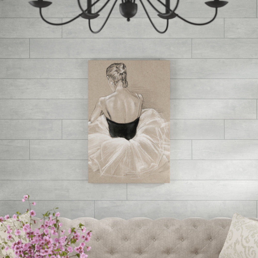 " Ballet Study II " by Jennifer Paxton Parker Painting Print Ophelia & Co. 