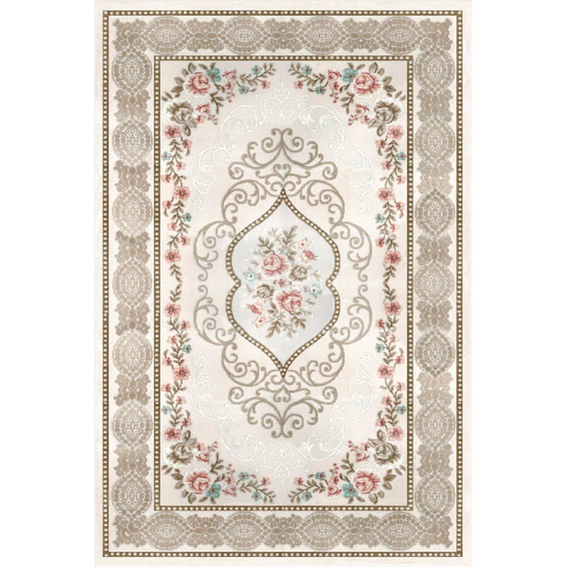 Luxurious Non-Slip Woven Carpet, 100% Velvet Fabric, 31.5 x 47.2 inches | Antibacterial, 13.5 mm Total Height, Machine Washable | Ideal for Living Room, Bedroom & Home Decor, Soft & Durable Design