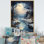 Blue Blue Mercury Plutos Presence - Mercury, reproduction d'art sur toile