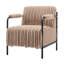 Fauteuil rembourré en velours côtelé Stolle-522972963
