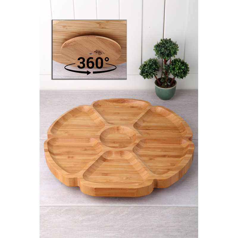 Assiette décorative en bois massif Craigywarren
