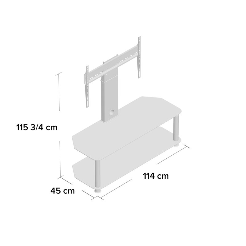 Byrge TV Stand for TVs up to 65"