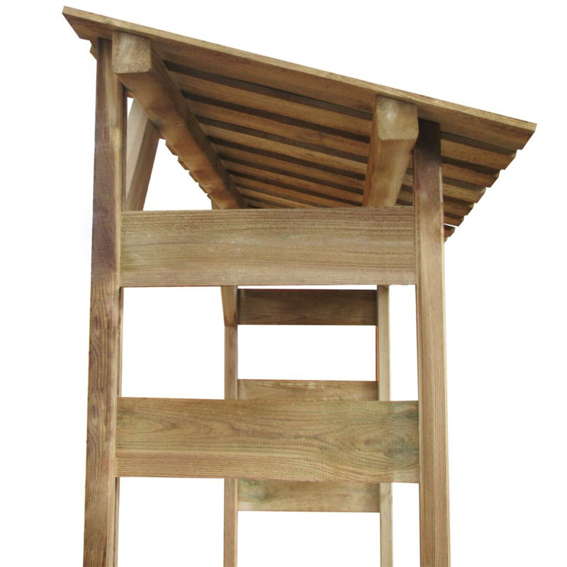 5 Ft. W x 1 Ft. D Wood Log Store