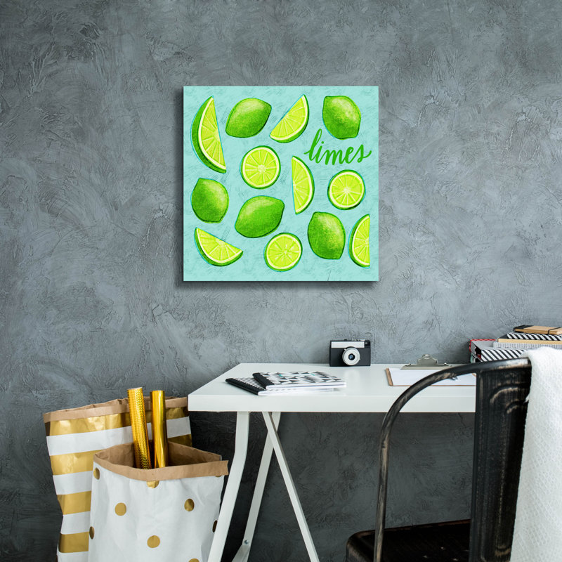 Art mural sur toile  «Limes» par Elizabeth Caldwell