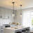 Cylon 1 - Light 5.5'' Seeded Glass Cylinder Pendant For Kitchen Island-54142996
