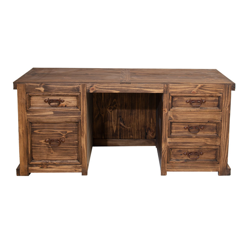 Bureau en bois récupéré The Laguna