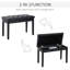 Coralvine Faux Leather Upholstered Storage Bench-1608262359