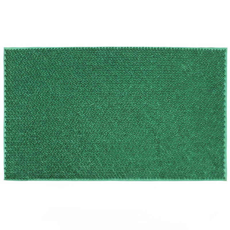 Condor Non-Slip Doormat, Black, 1cm H x 75cm L x 45cm W