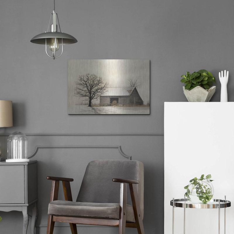 «Winter Shadows» par Lori Deiter, H 16 po x l 24 po