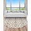 Tapis à poil long gris treillis Griego-1277507399