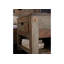 Nature 35cm W Solid Wood Bedside Table