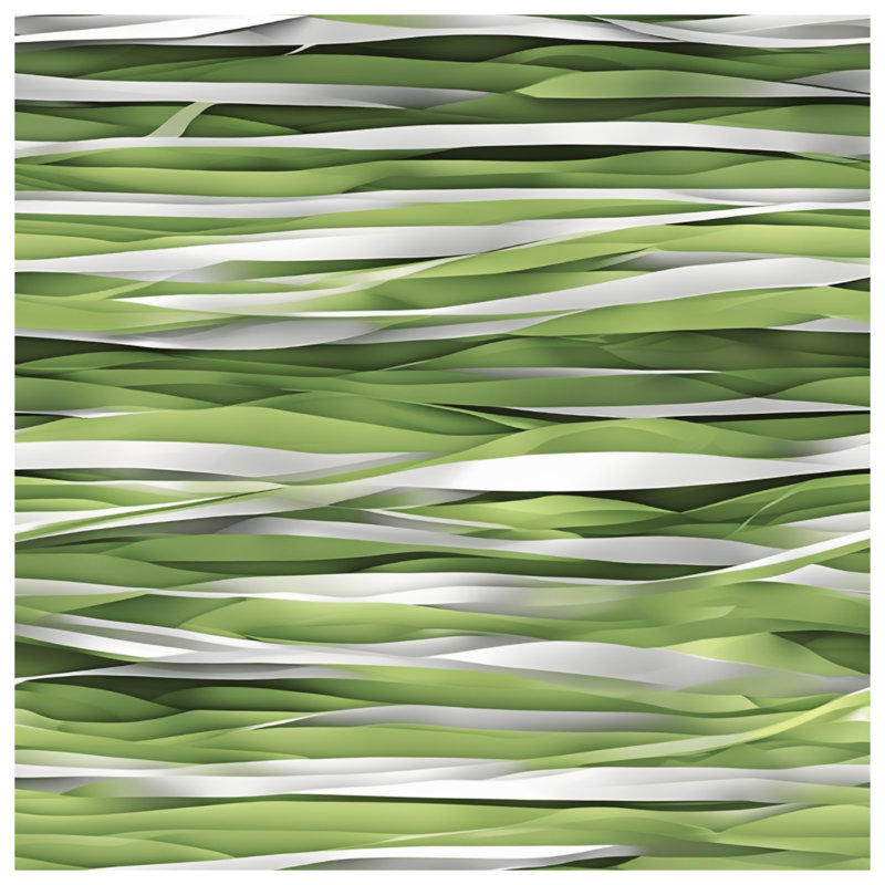 Coussins décoratifs Green Green Waves, 20 x 20 inches