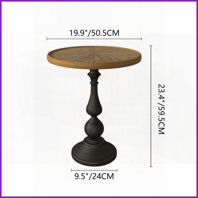 Table basse vintage American Country pour le salon, peu encombrante Facile à nettoyer