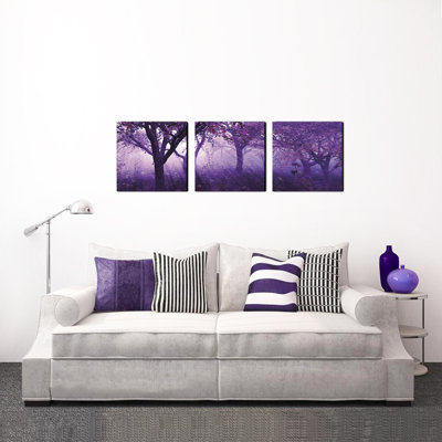 3 Piece No Frame Print