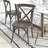 Arquit Stackable Cross-Back Wooden Bistro Chair-125313784-125324606