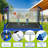 8×12 FT Rectangular Outdoor Trampoline Backyard Trampoline with Safety Enclosure Net