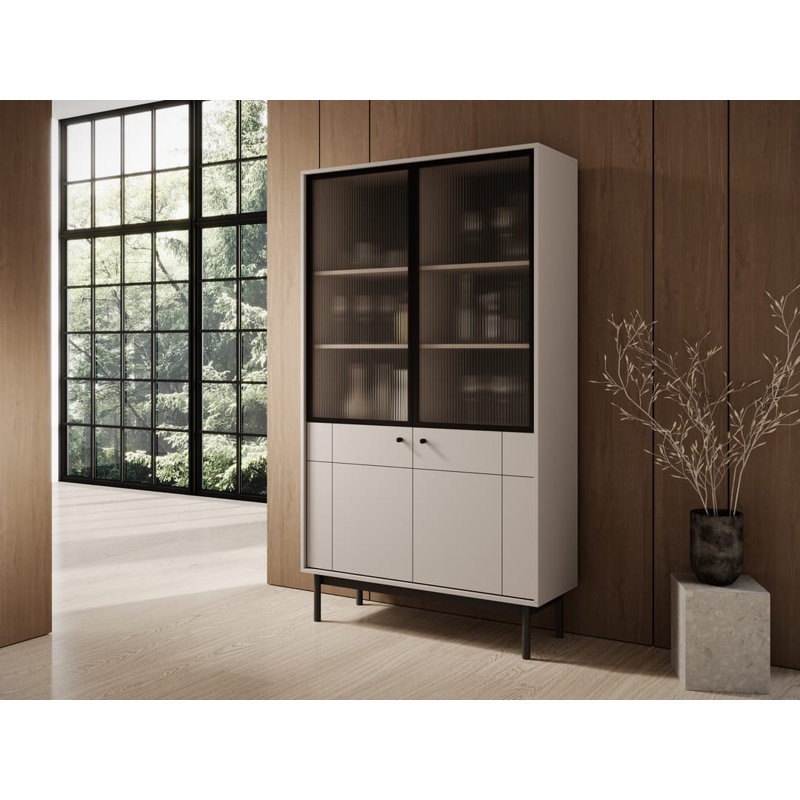 Japandi 104cm Sideboard, Cashmere