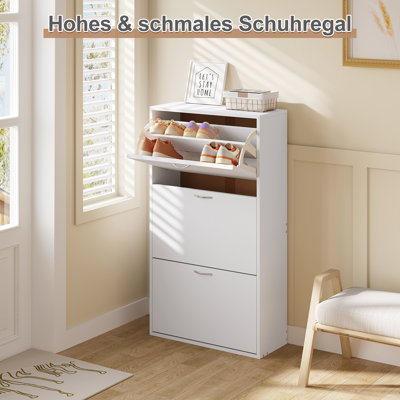 Schuhschrank für 18 Paar Schuhe