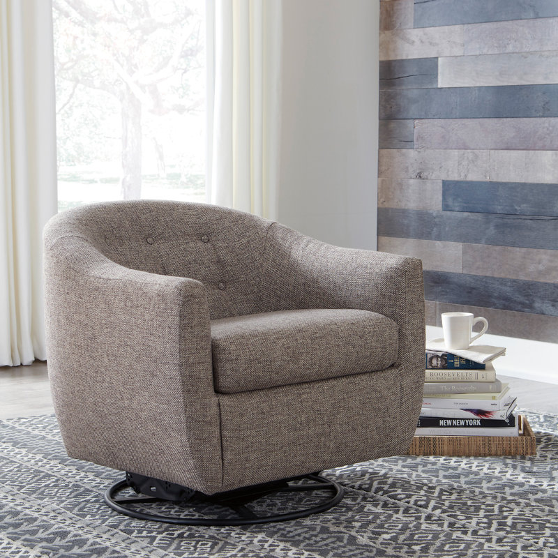 Marylin Upholstered Swivel Accent Chair